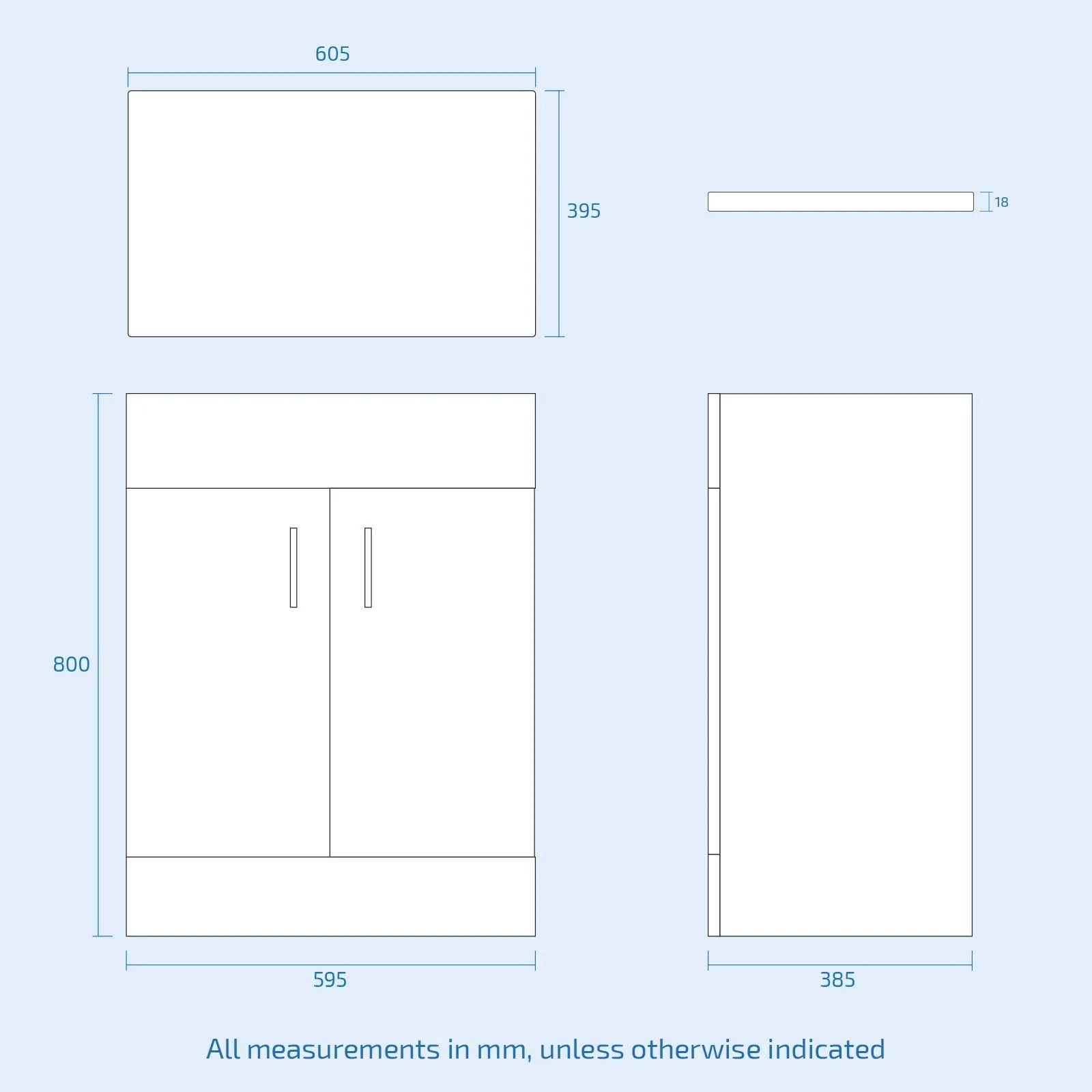 Bathroom Suite 600mm Freestanding Vanity With Close Coupled Toilet and Round Bathtub