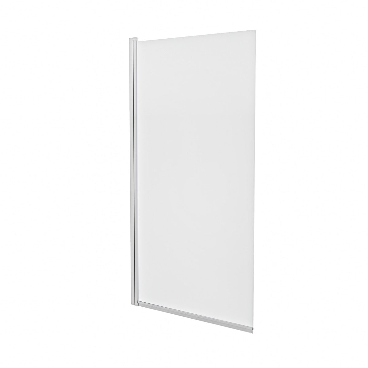 Wyke 800 mm Chrome Framed Pivot Swing Door Bath Screen Reversible