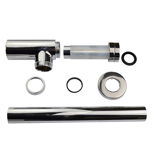 Universal Bathroom Basin Sink Bottle Trap Waste With Free Basin Waste