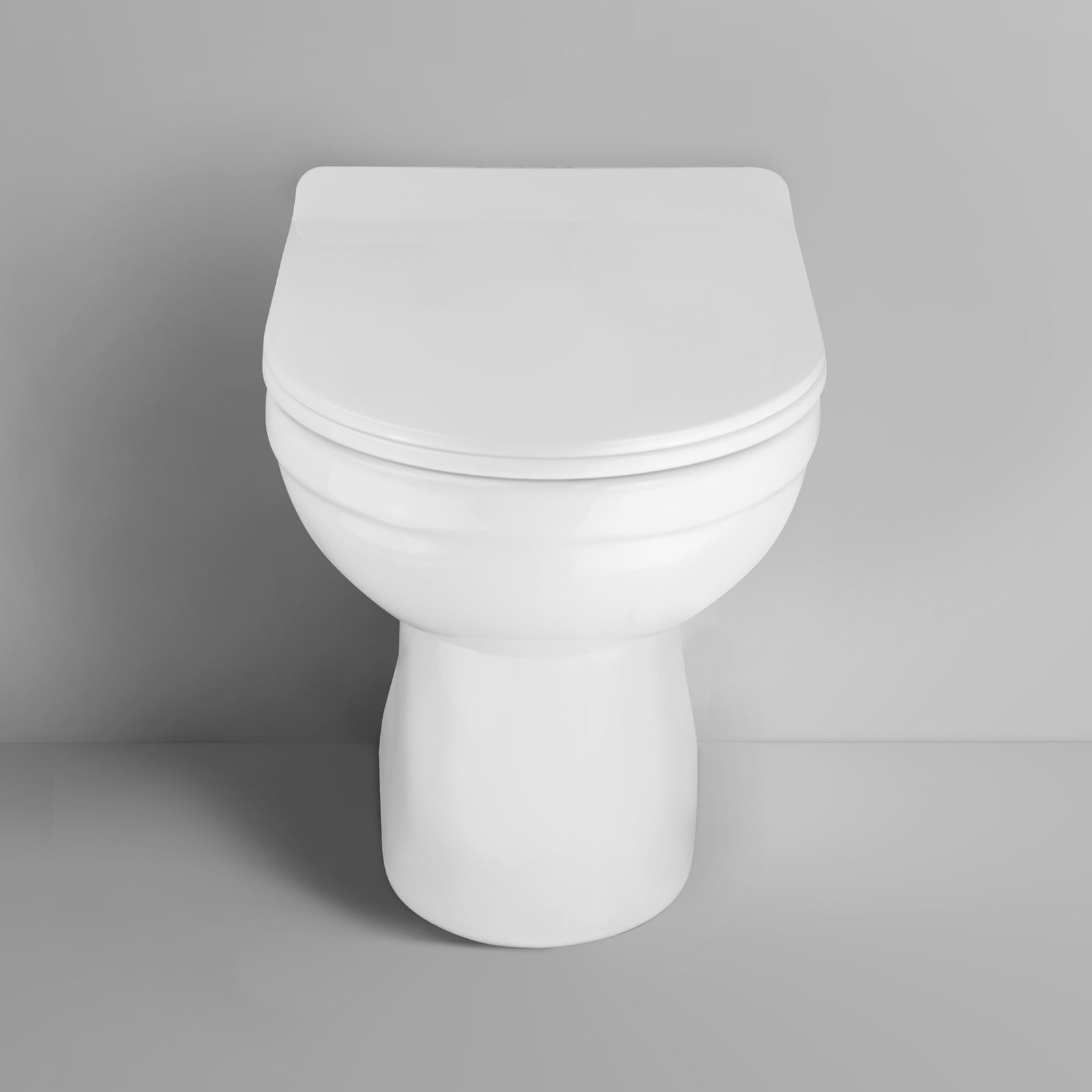 Ingersly Back To Wall Modern Toilet Pan with Soft Close Seat and Concealed Cistern