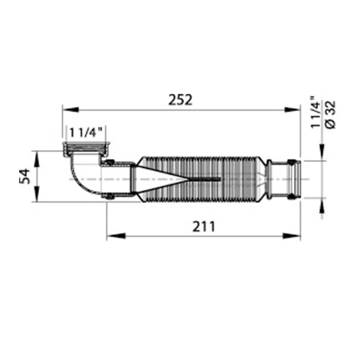 White Modern Furniture Basins Waste Trap