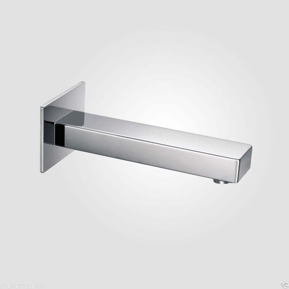Lilly Chrome 3 Dial 3 Way Square Concealed Thermostatic Mixer Valve + Square Handset + Bath Filler + Square Shower Head
