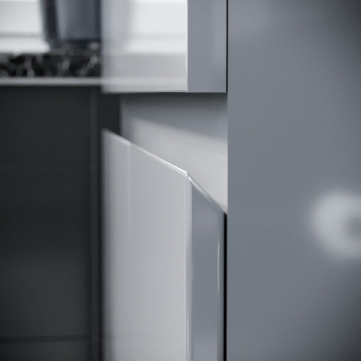 Alaska 500mm Grey Vanity Cabinet and Basin Sink Unit Bathroom Floor Standing