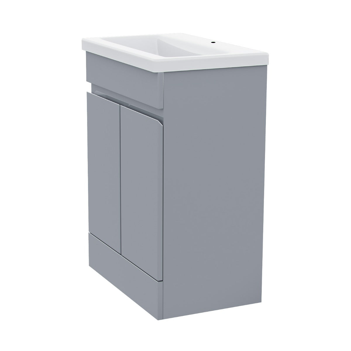 Alaska 500mm Grey Vanity Cabinet and Basin Sink Unit Bathroom Floor Standing