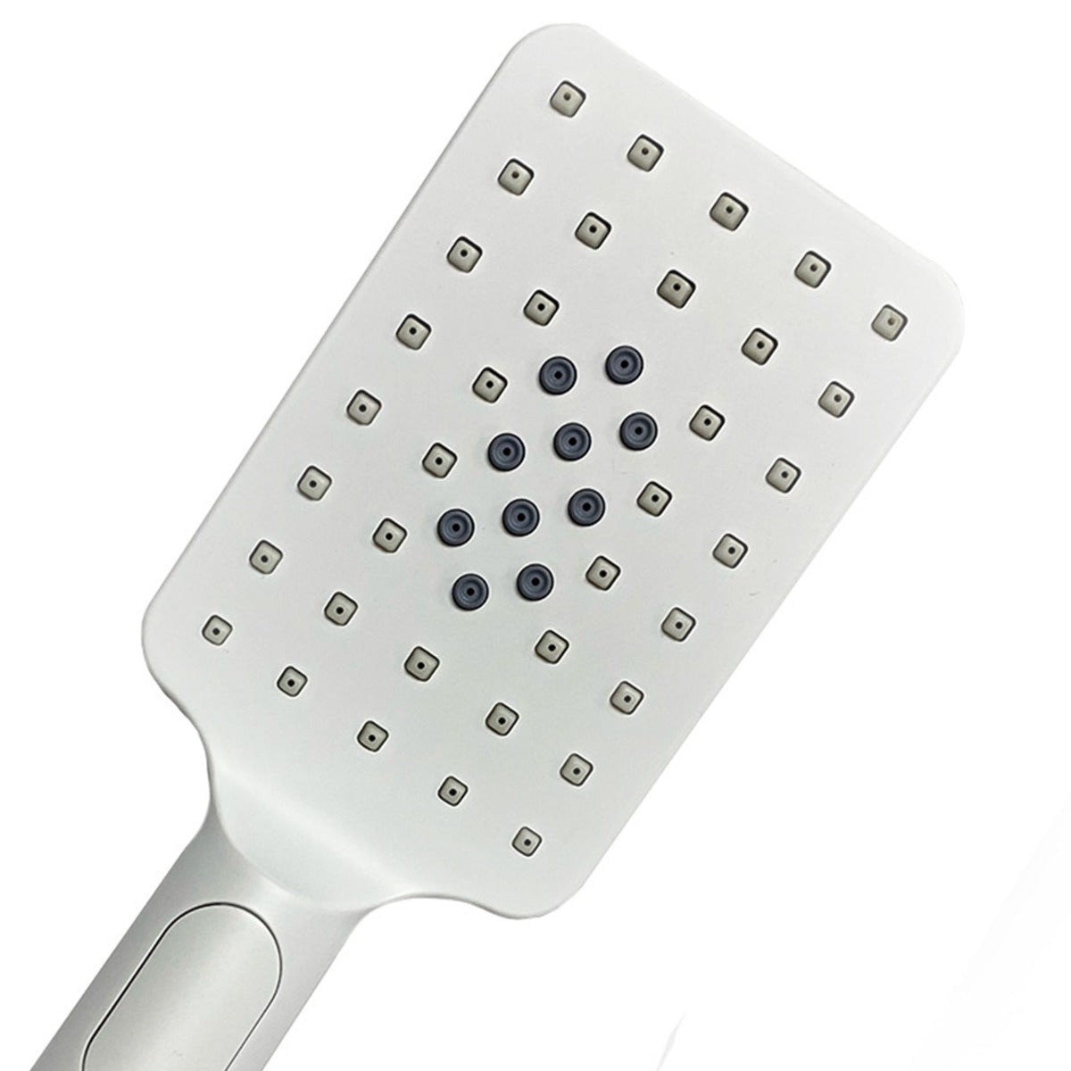 Matte White Square Handset Shower - Select Technology 3 Mode (ABS)