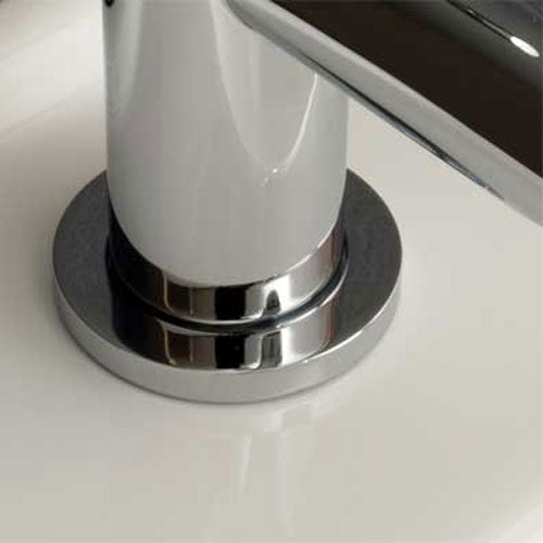 Indigo Twin Hot and Cold Twin Basin Taps Chrome