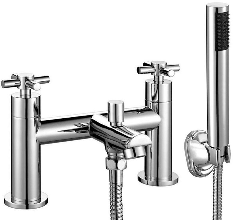 Indigo Modern Bath Shower Mixer Tap Chrome