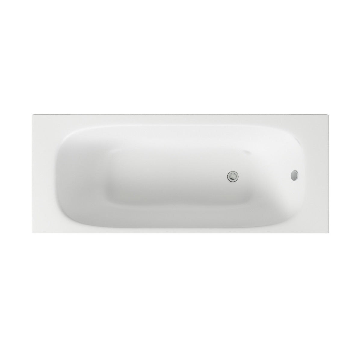 Modern White 3 Piece Bathroom Suite | 1700mm Bath + 800mm Vanity Basin & Close Coupled Toilet | Bathroom Republic