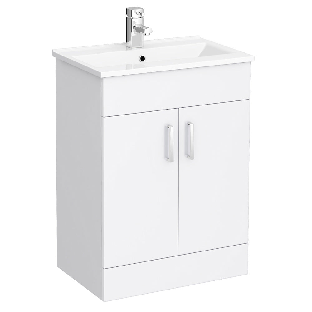 Nanuya 600mm Freestanding Basin Vanity Unit