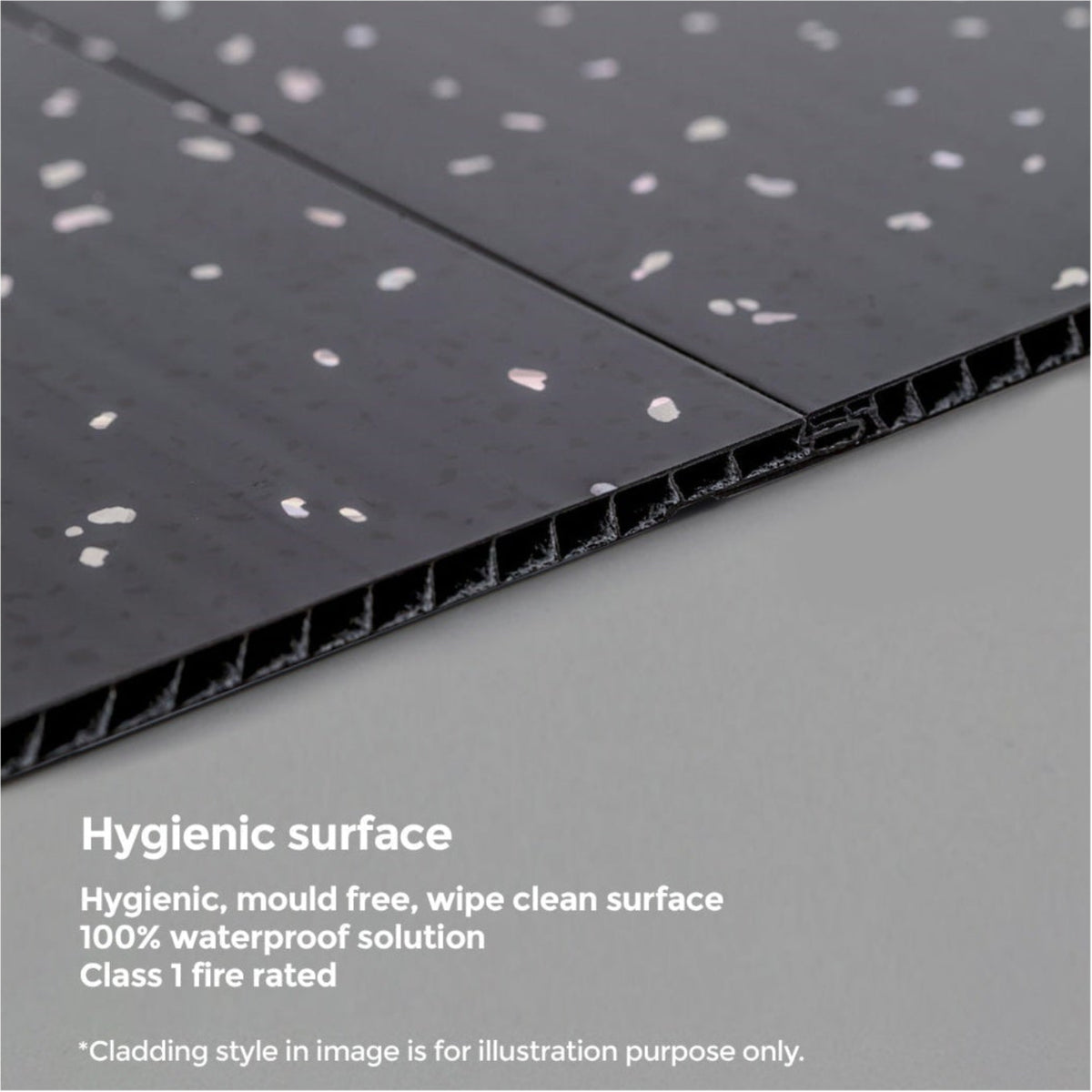 Sample PVC Wall Panel 10mm Thickness Cladding