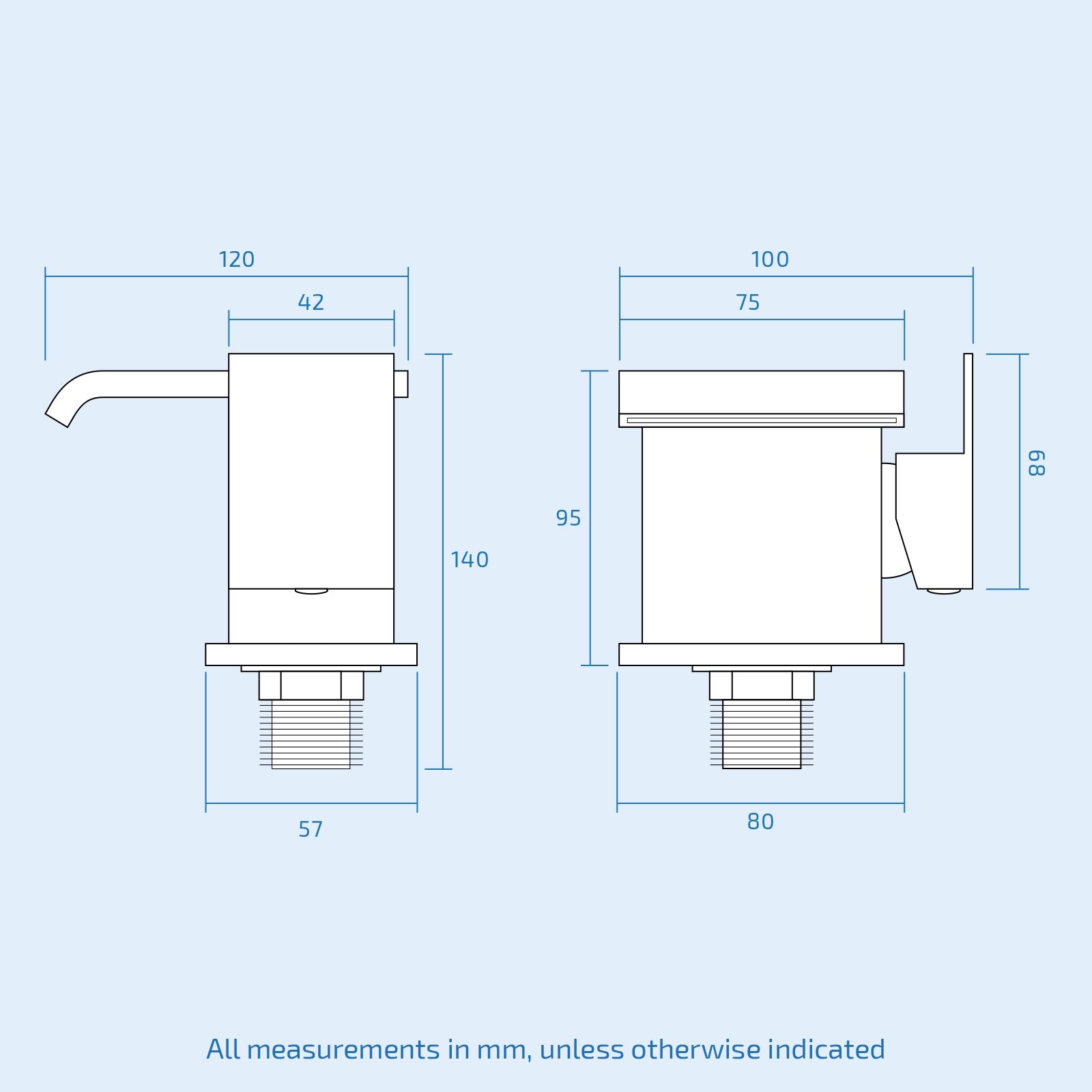 Truro Waterfall Basin Mono Mixer Tap + Pop Up Waste Chrome