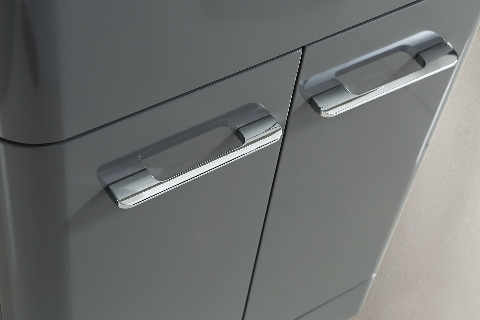 Lex 500mm Modern High Gloss Basin Vanity Cabinet and Tap with Waste Set