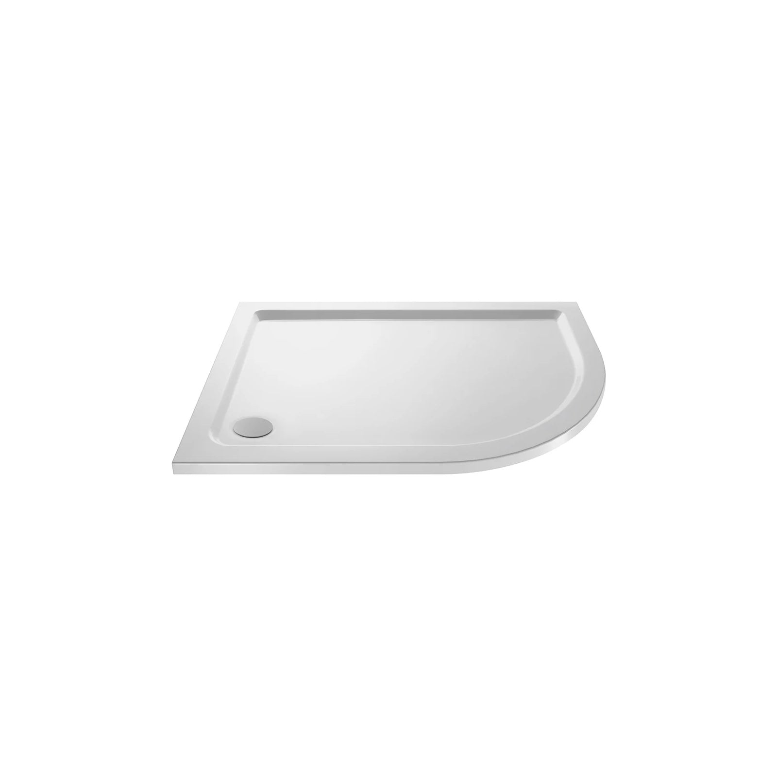 RH 900mm x 800mm Offset Quadrant Shower Tray