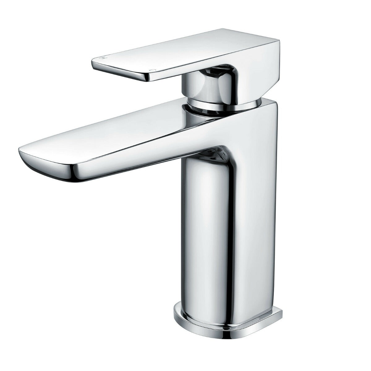Merton 600mm White Basin Vanity Unit Tap and Tap with Waste Set