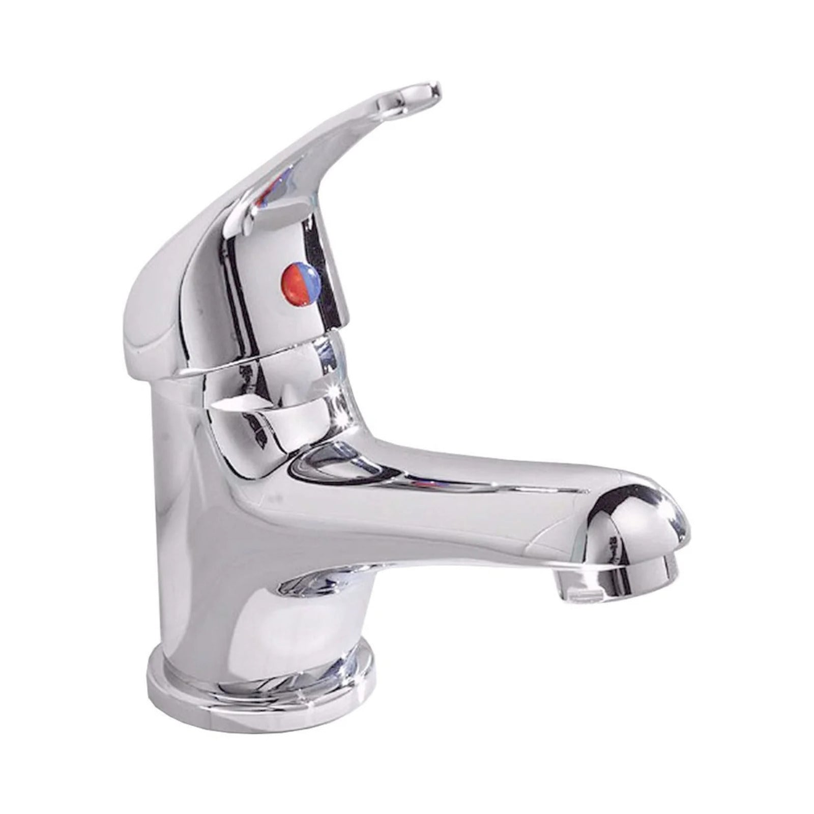 Ellen Modern White 550mm Bathroom Basin Vanity Unit Basin Mono & Waste