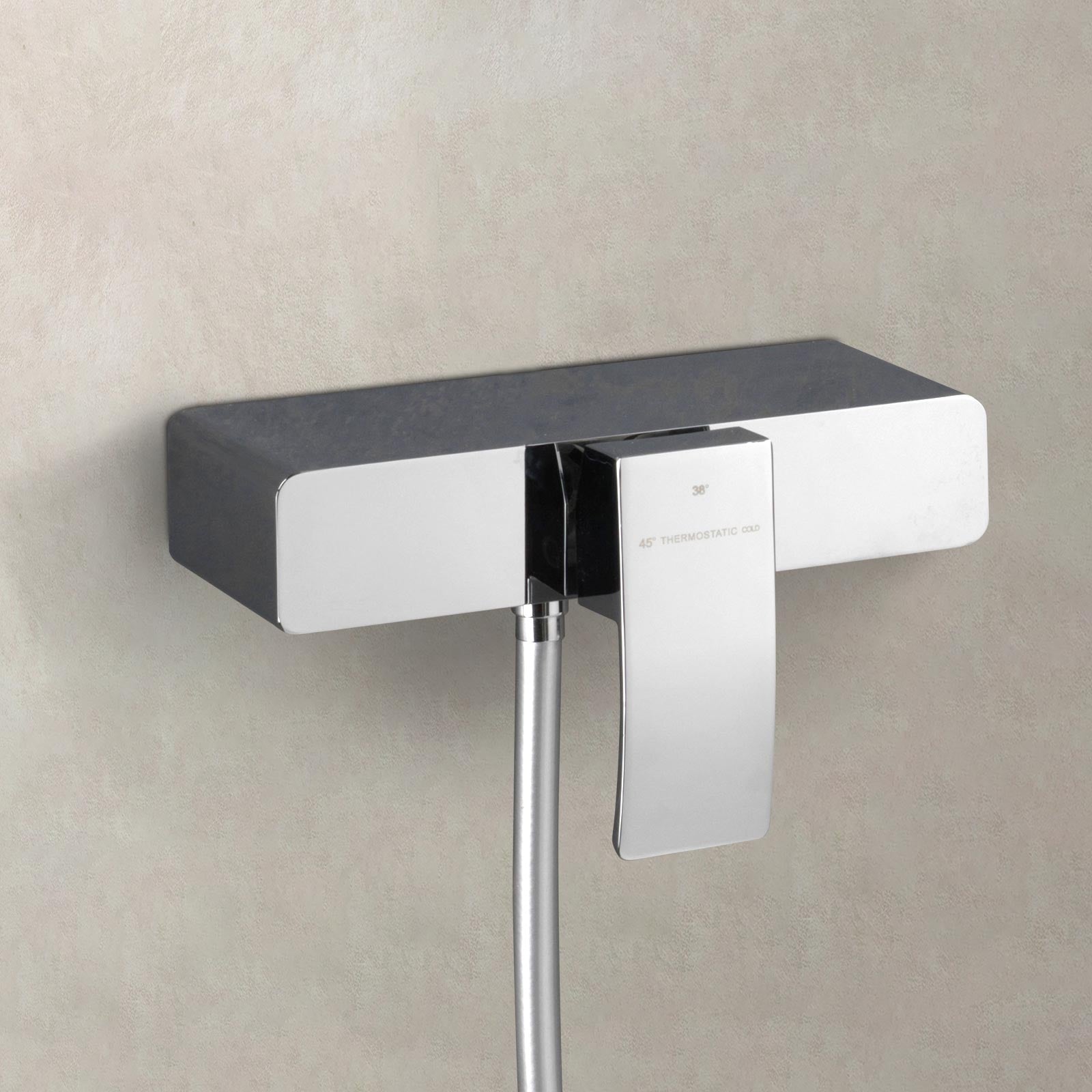 Rennan Exposed Thermostatic Cool Touch Shower Mixer Valve