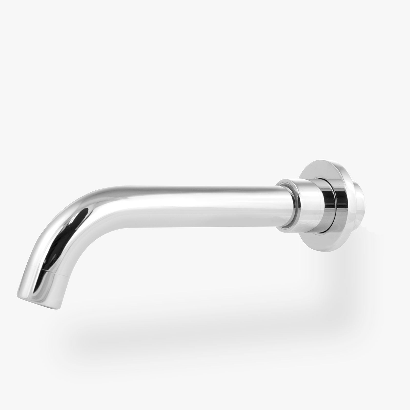 Chrome Modern Brass Wall Mounted Bathroom Basin Spout