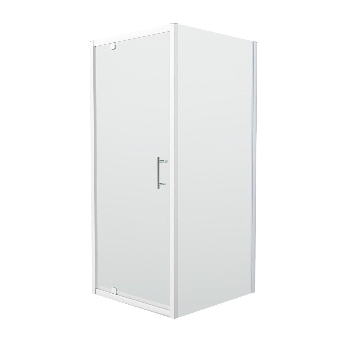 Pivot Shower Enclosure Door 900 mm With 900mm Side Panel Screen