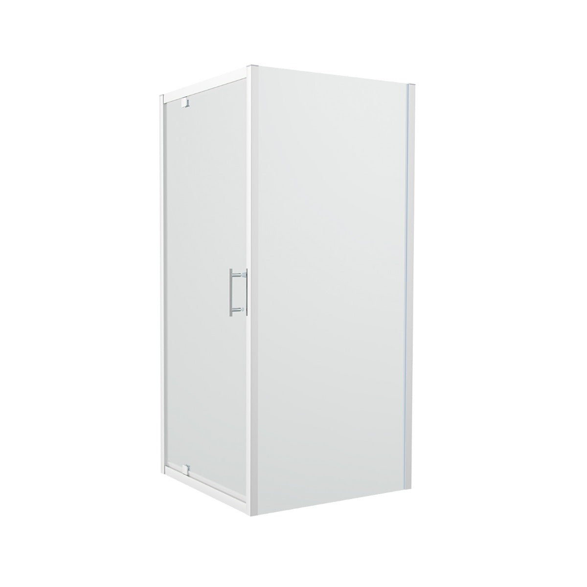 Pivot Shower Enclosure Door 900 mm With 900mm Side Panel Screen