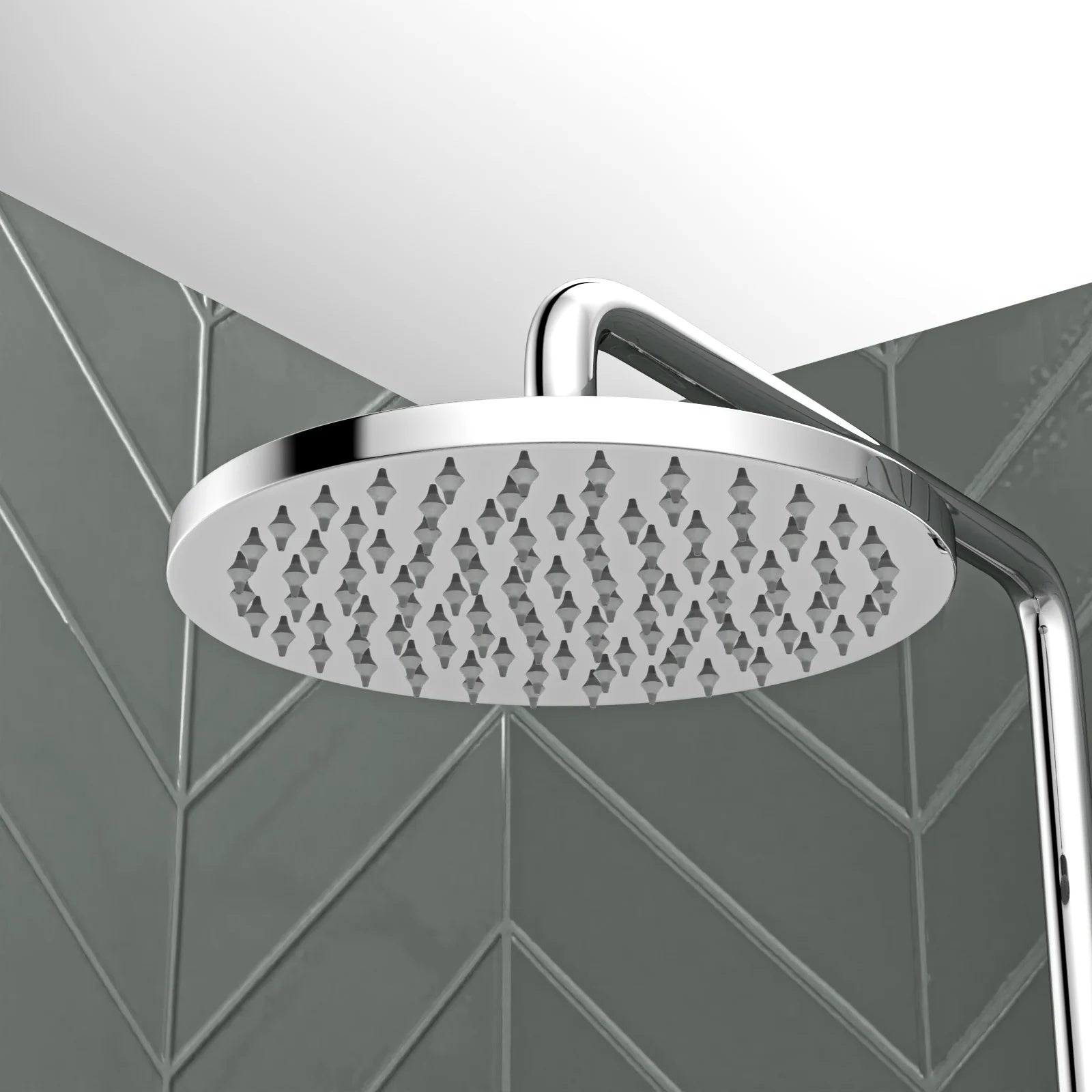 Thermostatic Exposed Bath Mixer Shower Set with 3 Mode Handset – Chrome