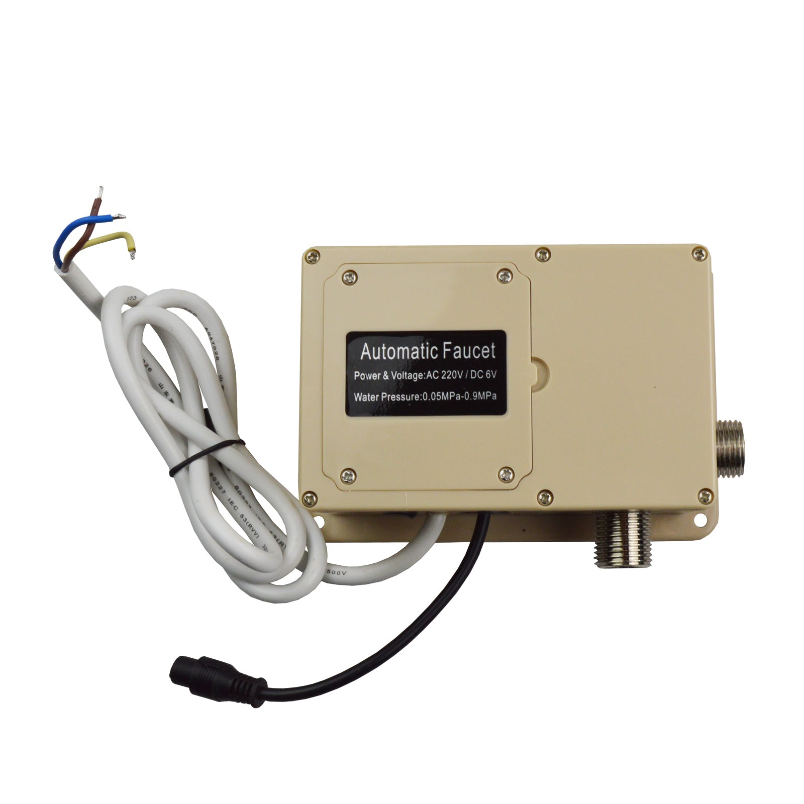 Cairo Contemporary Sensor Activated Basin Sink Mono Mixer Tap With TMV Valve