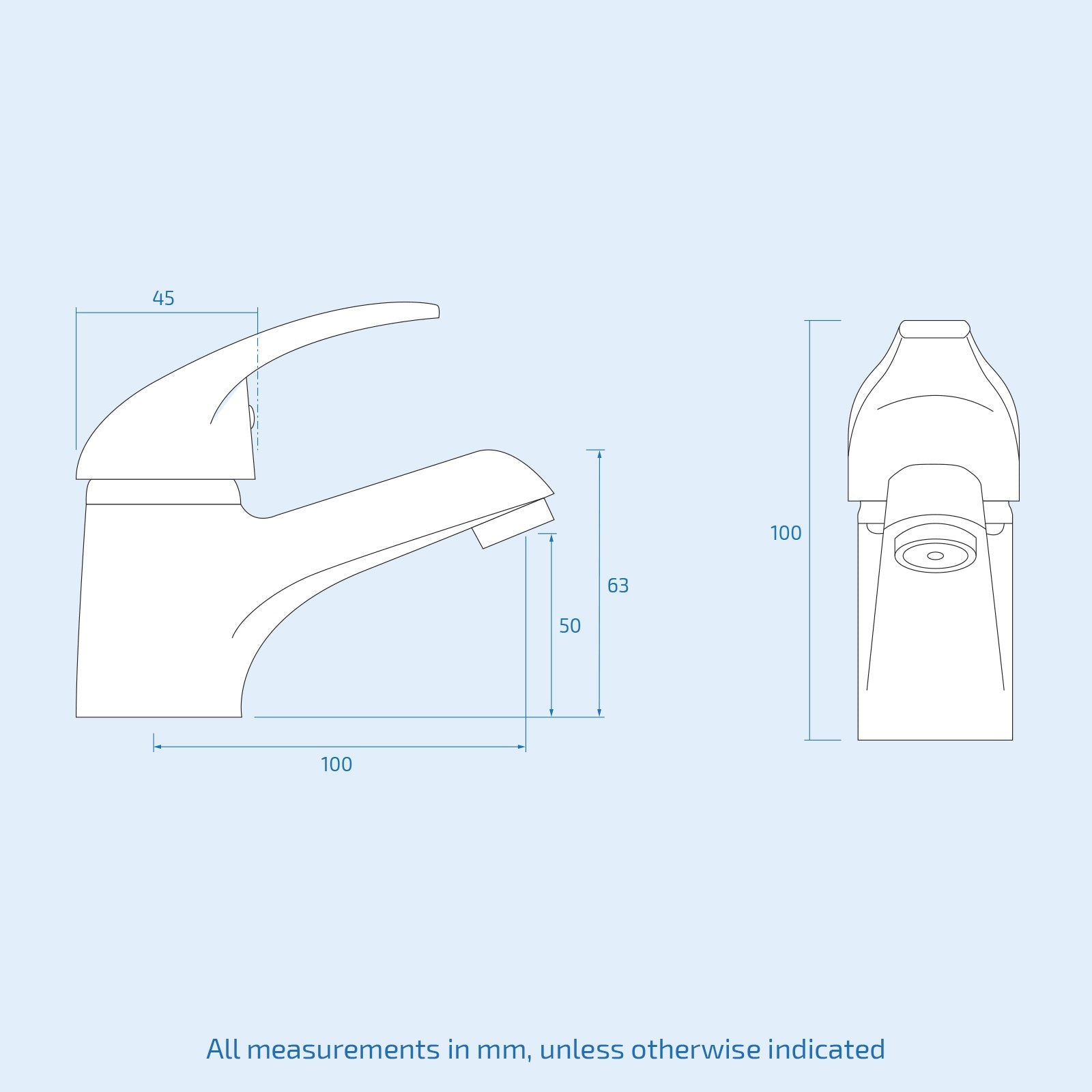 Nanuya 500mm Freestanding White Vanity Cabinet Ceramic Basin Sink and Tap