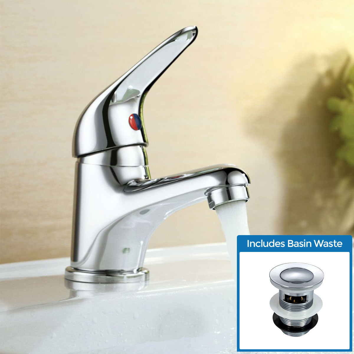 Ellen 1700mm Bath, WC Unit, Back To Wall Toilet, Vanity Basin Unit, Mono and Bath Mixer Taps & Wastes White