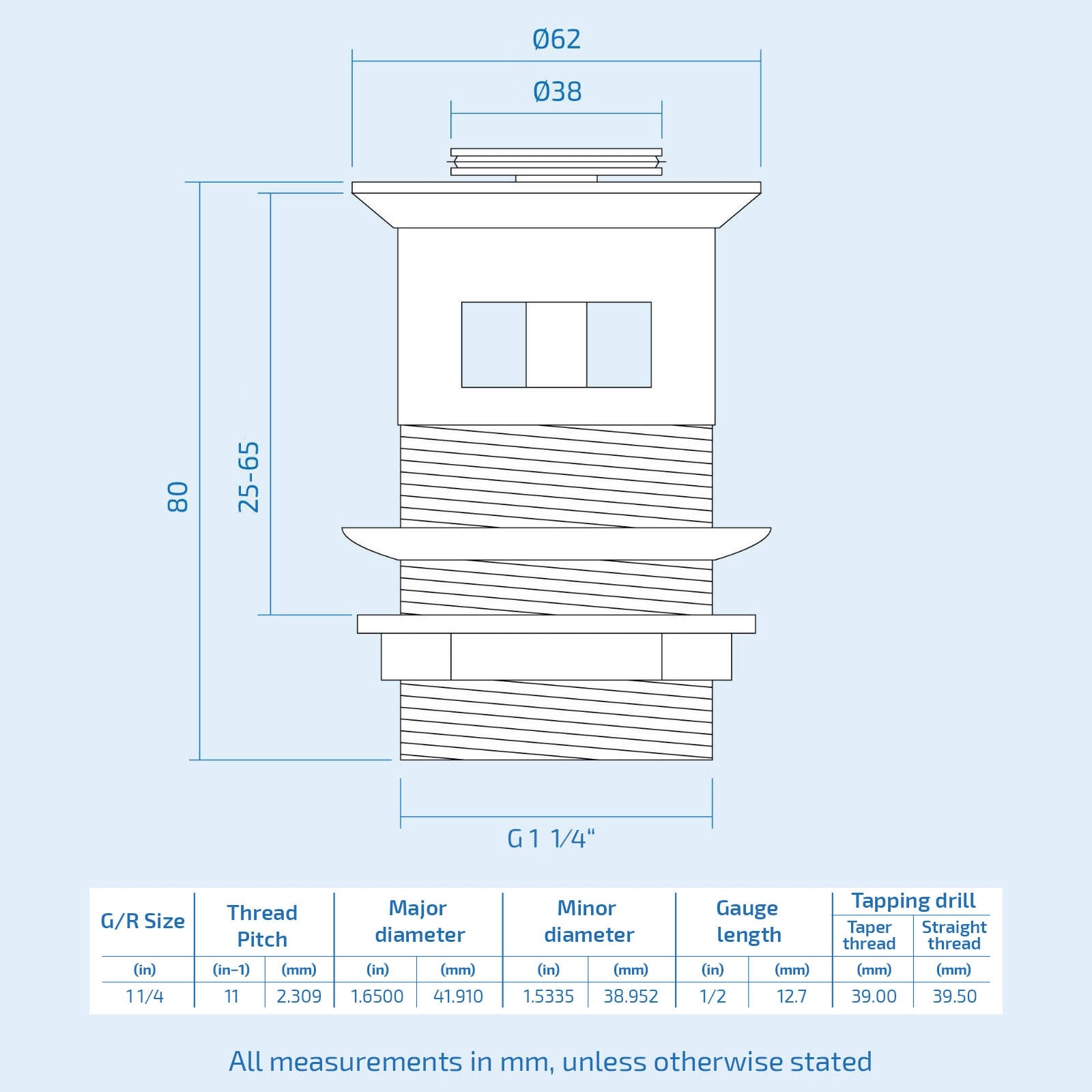 Libra Solid Brass Chrome Waterfall Basin Mono Mixer Tap & Waste