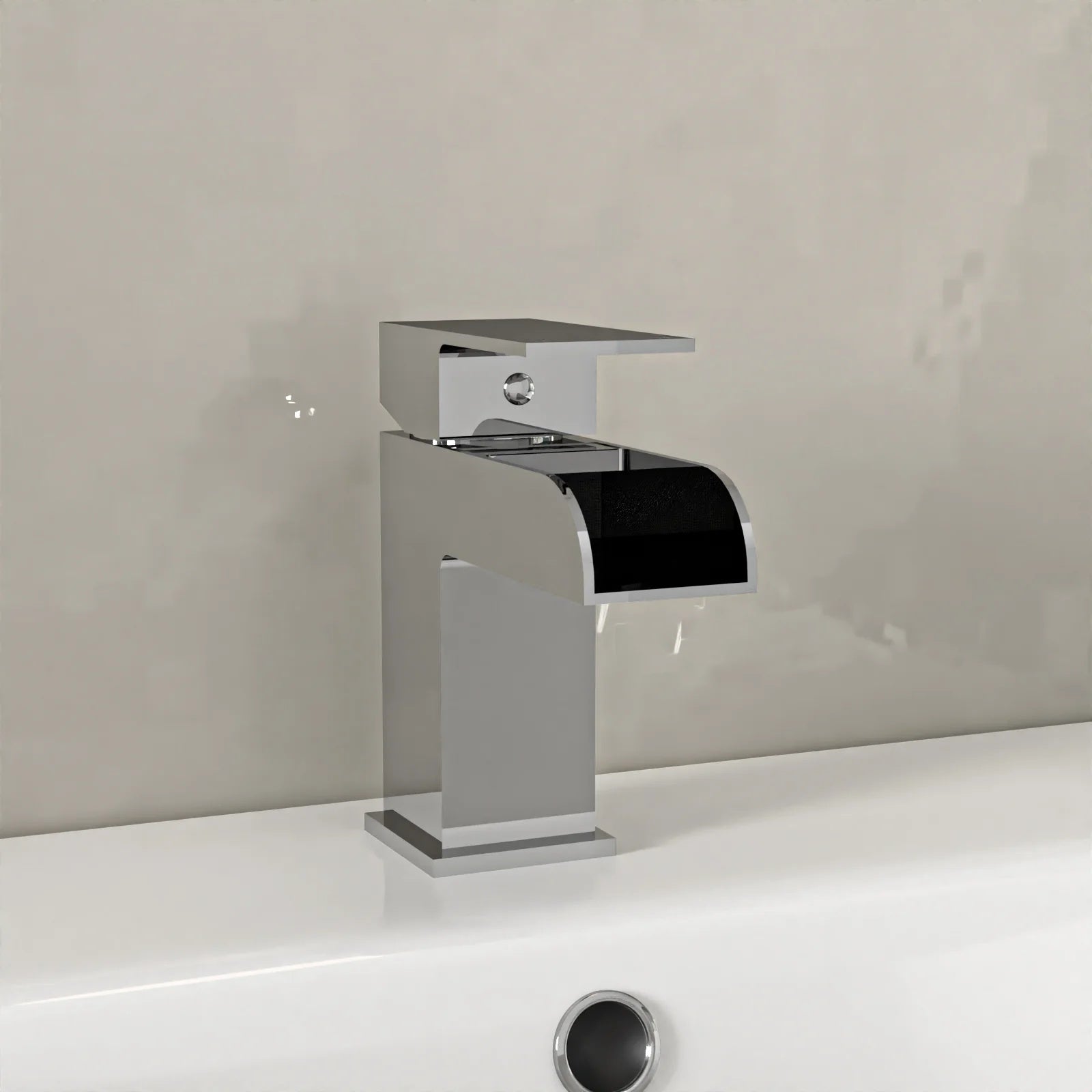 1700mm L-Shaped LH Bath Shower with Front Panel & Screen, 500mm Square Full Pedestal & Toilet - Set with Chrome Fittings