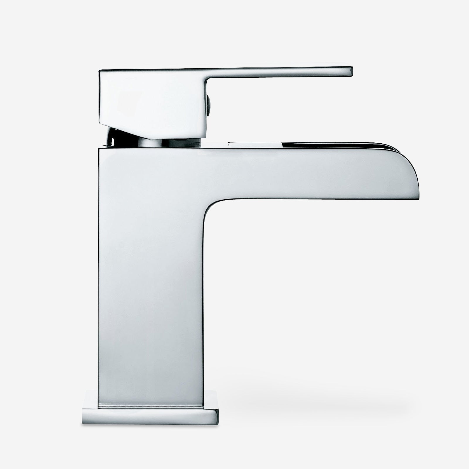 Norewood 650mm Gloss White Basin Vanity Unit, BTW Toilet WC Unit, Waterfall Mixer Tap & Waste Bathroom Furniture Set