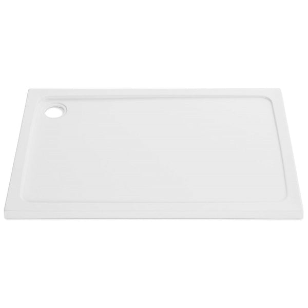 Small Low Profile 900 x 700 Stone Resin Shower Tray Rectangle