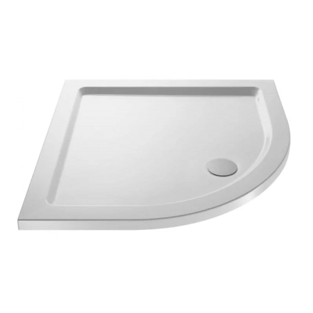 Ellen White Toilet & Vanity Unit & 900mm Quadrant Shower Enclosure Tray Set